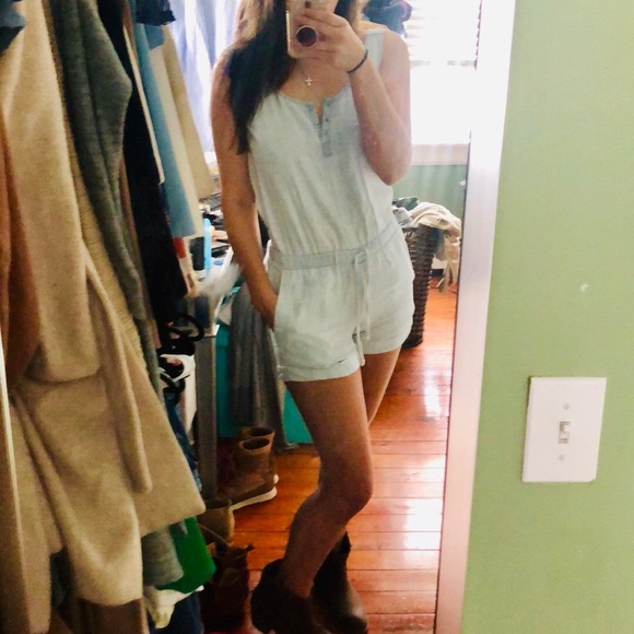 Anthropology Cloth and stone romper! - Picture 2 of 4